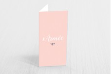 Roze met strikje Roze met strikje